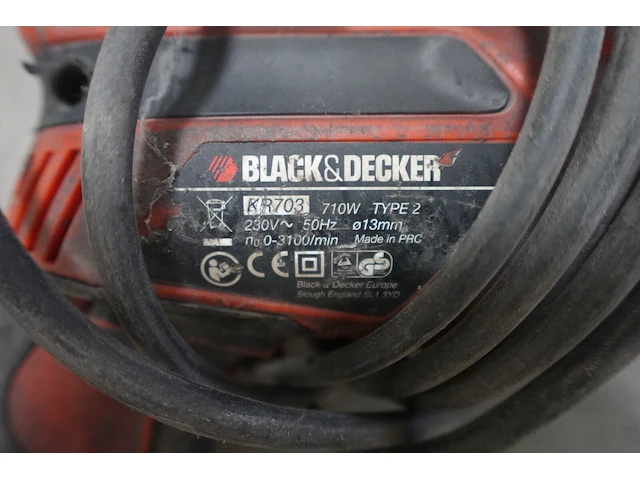 2x boorhamer metabo & black&decker - afbeelding 3 van  5
