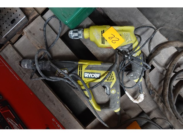 2x boormachine ryobi - afbeelding 1 van  4