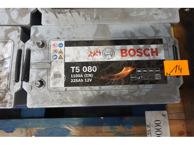 2x bosch truckline startaccu - afbeelding 2 van  5