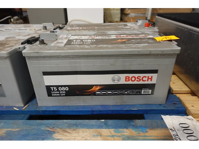 2x bosch truckline startaccu - afbeelding 3 van  5
