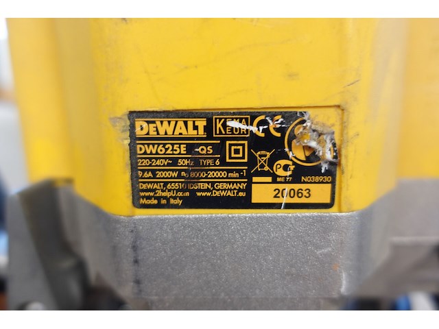 2x bovenfrees dewalt - afbeelding 5 van  5