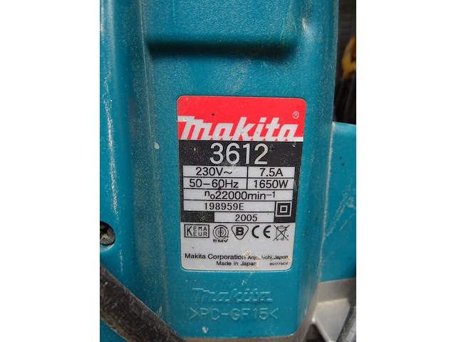 2x bovenfrees makita - afbeelding 4 van  4