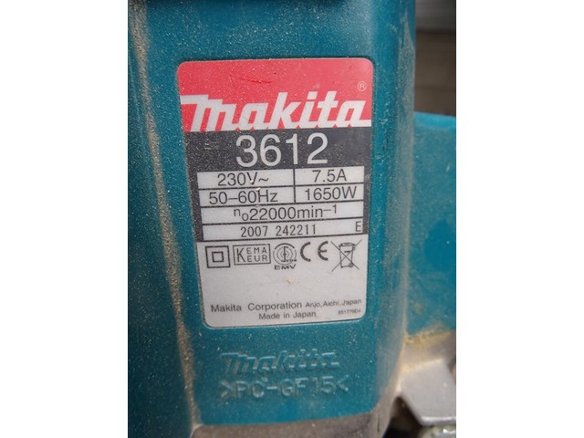 2x bovenfrees makita - afbeelding 3 van  5