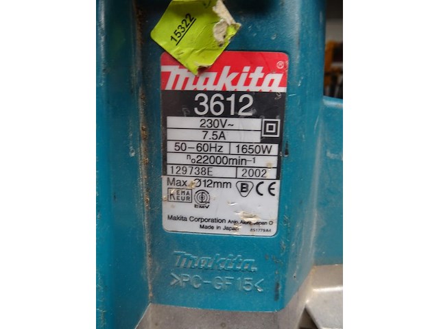 2x bovenfrees makita - afbeelding 3 van  3