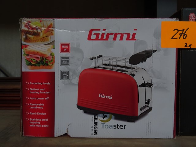 2x broodtoaster - afbeelding 2 van  3