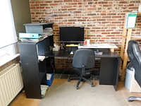 2x bureau + inhoud - afbeelding 1 van  4