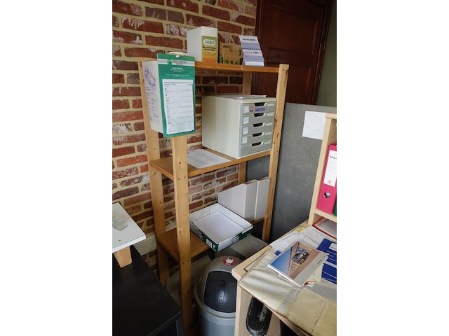 2x bureau + inhoud - afbeelding 3 van  4