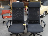 2x bureaustoel - afbeelding 1 van  4