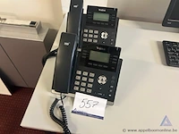 2x bureautelefoon yealink t42s. werking niet gekend.