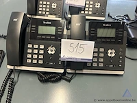 2x bureautelefoon yealink. werking niet gekend.