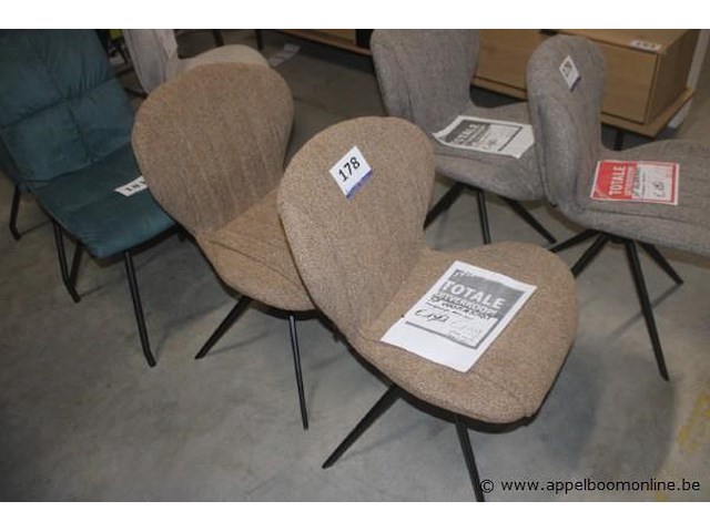 2x butterfly 6412 stoel met terugdraaiende zit - afbeelding 1 van  2