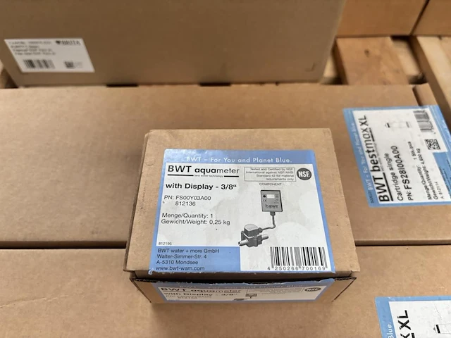 2x cartridges bwt 1x aquameter bwt - afbeelding 2 van  3