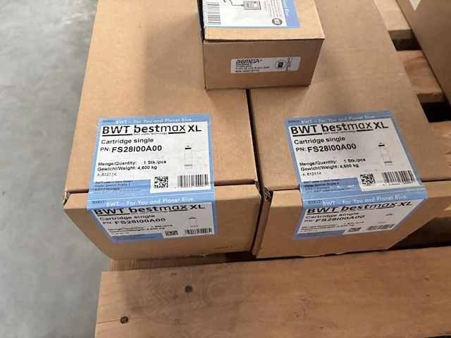 2x cartridges bwt 1x aquameter bwt - afbeelding 3 van  3