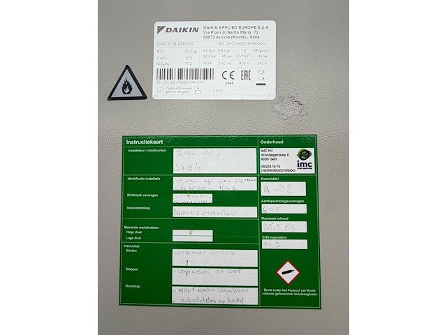 2x chiller daikin - afbeelding 12 van  16