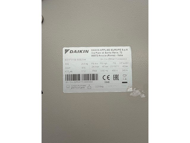 2x chiller daikin - afbeelding 15 van  16