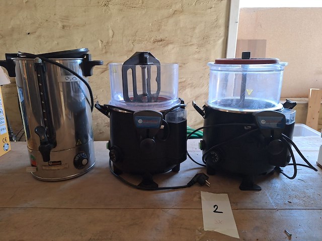 2x choco dispenser hendi - afbeelding 1 van  5