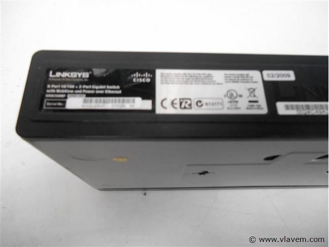 2x cisco -linksys switch srw208mp zonder voeding - afbeelding 2 van  2