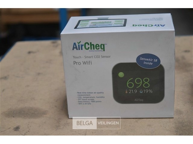 2x co2 sensor aircheq pro wifi - afbeelding 1 van  3