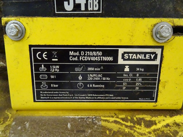 2x compressor stanley - afbeelding 4 van  7