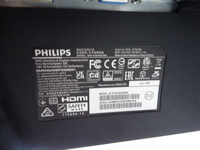 2x computerscherm philips - afbeelding 3 van  3