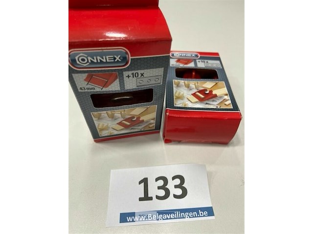 2x connex mini schaaf 43mm inclusief 10 reserve mesjes - afbeelding 2 van  3