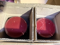 2x cosy candle rood xl - afbeelding 1 van  1