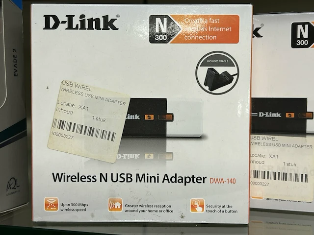 2x d-link draadloos usb mini adapter - afbeelding 2 van  3