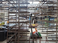 2x dakladder in hout - afbeelding 1 van  4