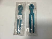 (2x) dako lodenpijpsnijders / leadpipe cutters - 300mm - 1”