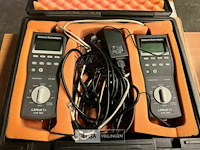 2x datacom technologies lancat vx link talk cable tester - afbeelding 1 van  6