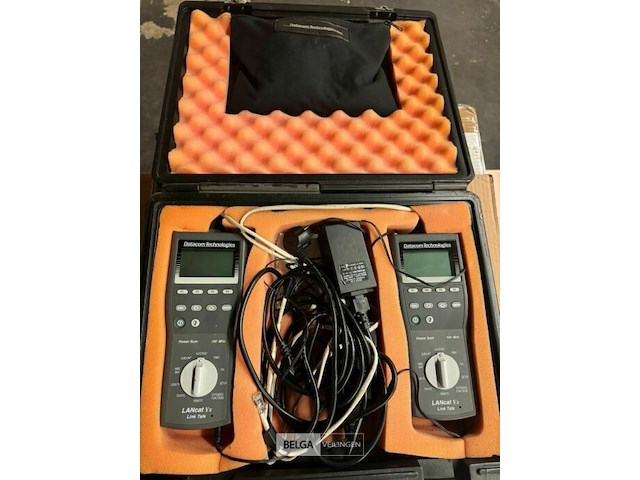 2x datacom technologies lancat vx link talk cable tester - afbeelding 3 van  6