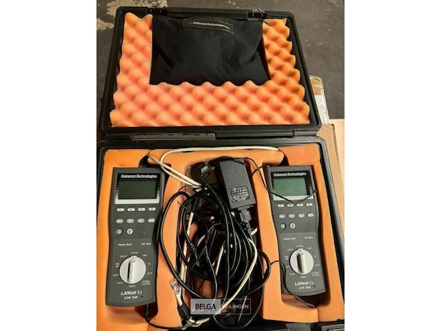 2x datacom technologies lancat vx link talk cable tester - afbeelding 4 van  6