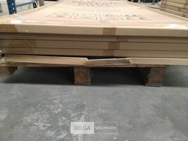 2x deco tuinschermen zwart afm 180x90 cm x 5 mm - afbeelding 5 van  5