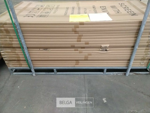 2x deco tuinschermen zwart afm 180x90 cm x 5 mm - afbeelding 4 van  5
