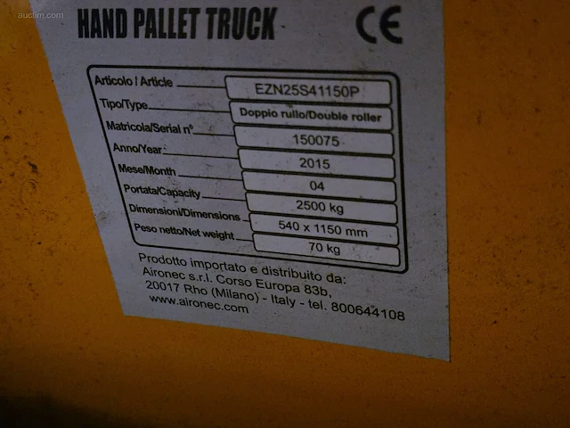 (2x) defecte transpalletten powerlift - afbeelding 4 van  5