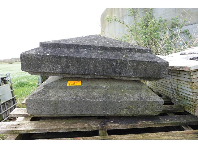 2x deksteen - afbeelding 1 van  3