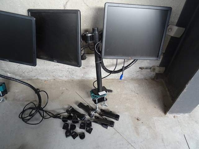 2x dell monitor set - afbeelding 2 van  3
