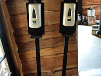 2x desinfectie zuil
