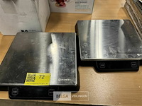 2x digitale keukenweegschaal - afbeelding 1 van  3