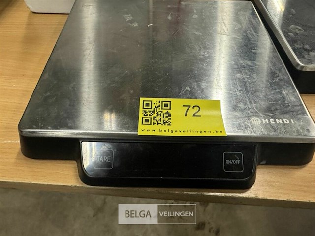 2x digitale keukenweegschaal - afbeelding 3 van  3