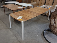 2x diphano outdoor tafel teak - afbeelding 1 van  5