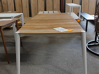 2x diphano outdoor tafel teak - afbeelding 3 van  5