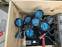2x discolight helikopters - afbeelding 1 van  2