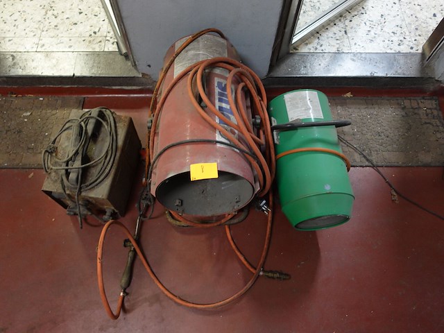 2x divers warmtekanon + lastoestel - afbeelding 2 van  6