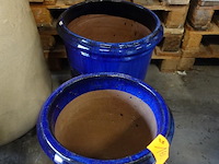 2x diverse bloempot - afbeelding 1 van  3