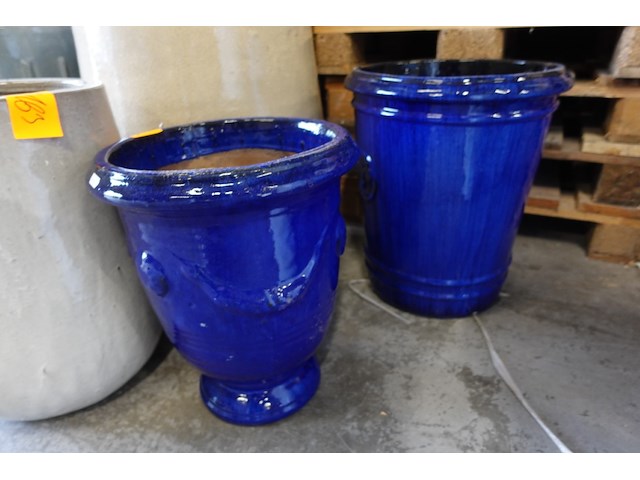 2x diverse bloempot - afbeelding 3 van  3