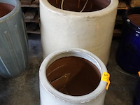 2x diverse bloempot - afbeelding 1 van  3