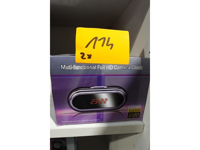 2x diverse cameraklokken - afbeelding 1 van  2