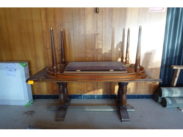2x diverse houten tafel - afbeelding 1 van  9