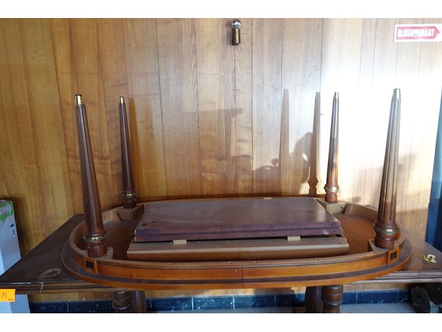 2x diverse houten tafel - afbeelding 2 van  9